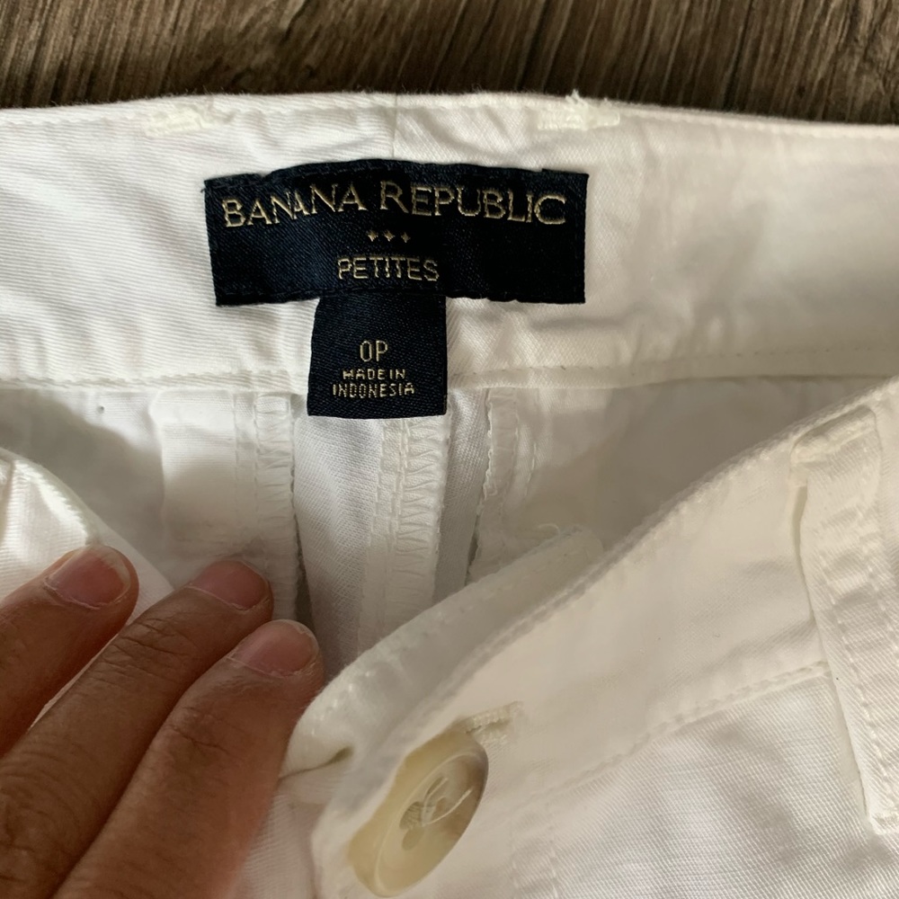 White Linen pants flare for the summer - Picture 5 of 5